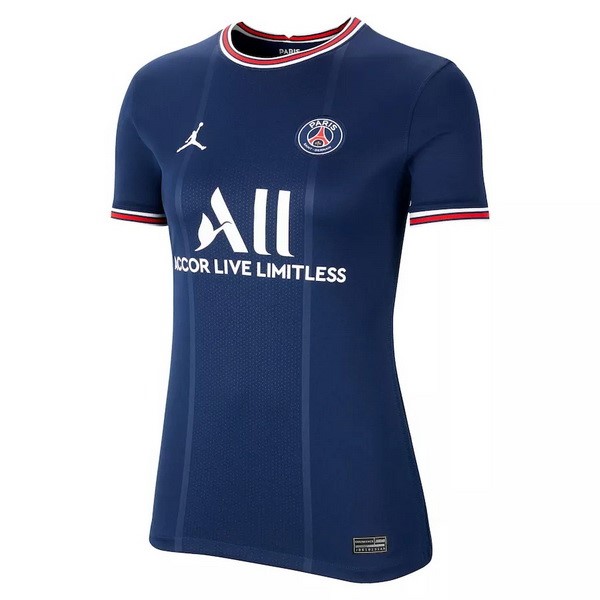 Camiseta Paris Saint Germain 1ª Mujer 2021/22 Azul